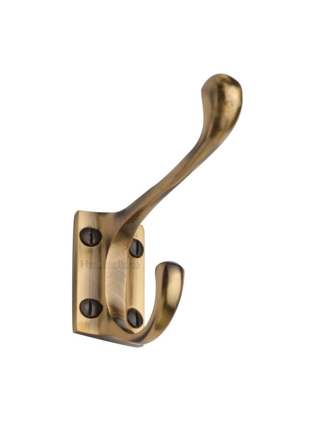 Heritage Brass Hat & Coat Hook Antique Brass finish
