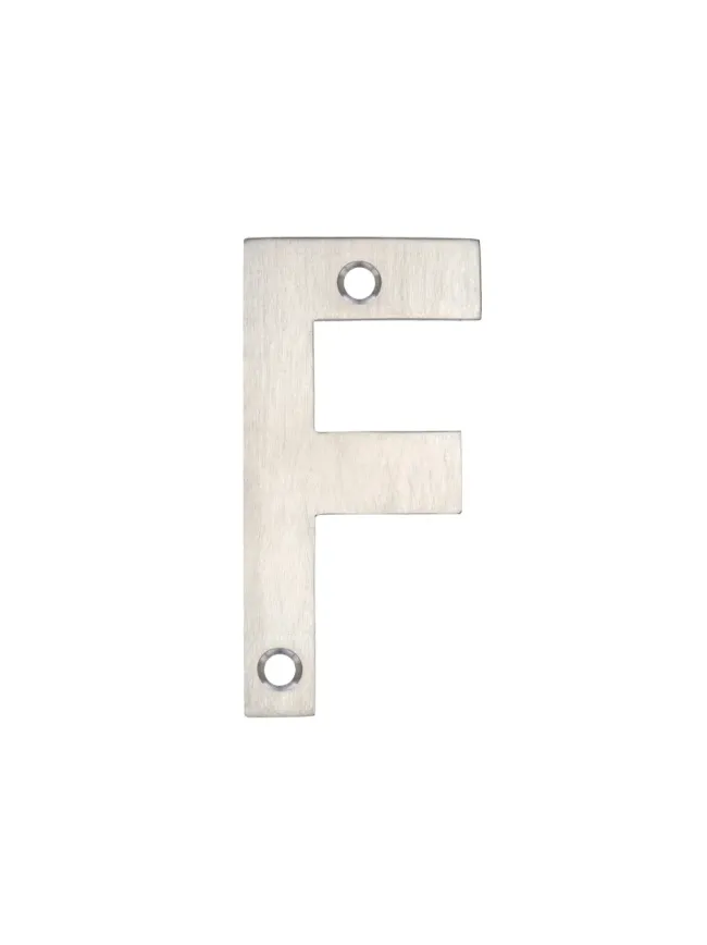 Zoo Hardware Letter - Polished Stainless