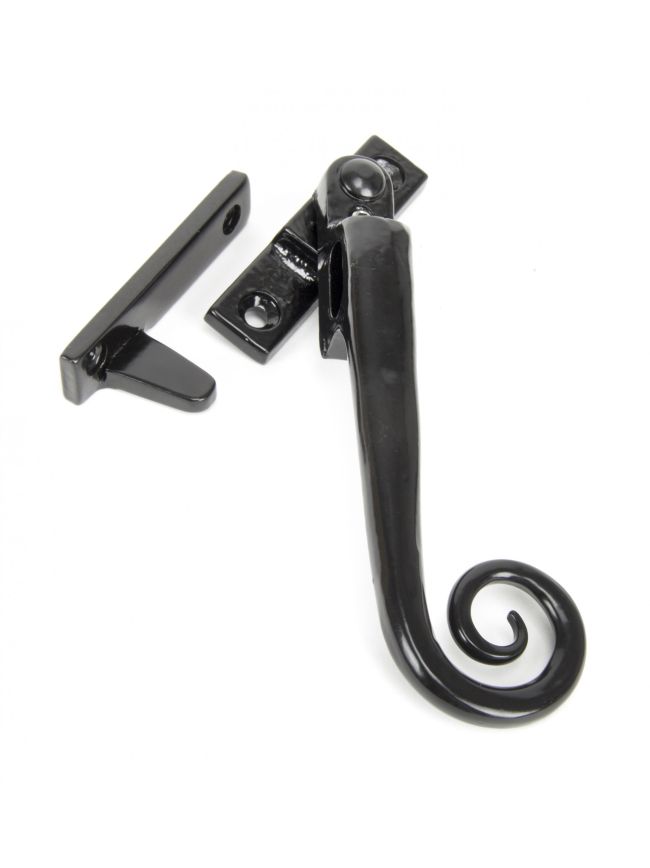 Black Locking Night-Vent Monkeytail Fastener - RH