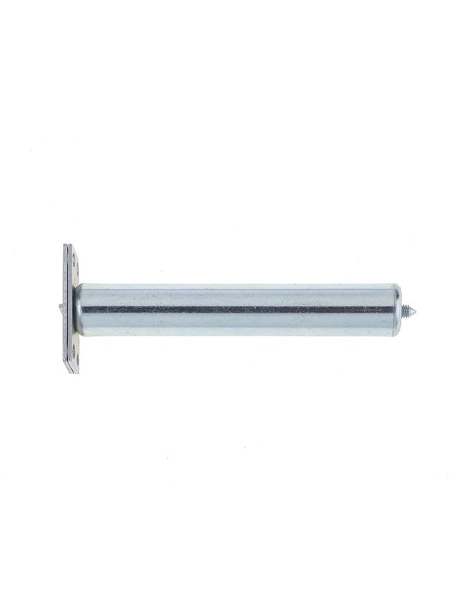 Jedo Concealed Door Closer with Rectangular Plate 140mm Satin Chrome - By Frelan Hardware - JW900SC