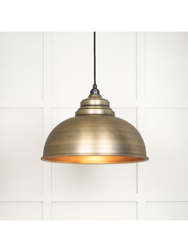 Aged Brass Harborne Pendant