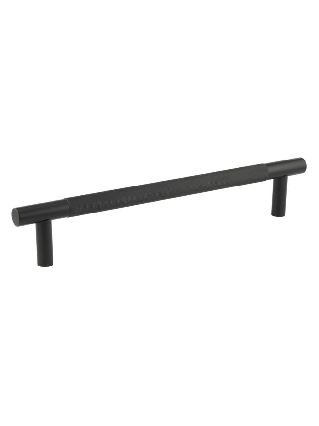 Bari Pull Handles 300mm Black Face Fix - By Frelan Hardware - JV1800MBFF