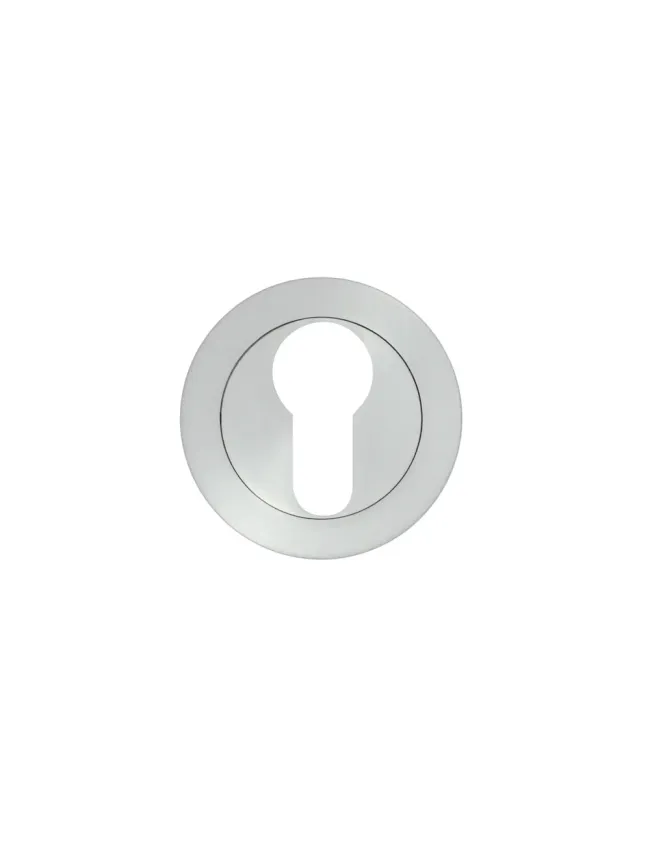 Zoo Hardware Escutcheon euro profile - Satin Chrome