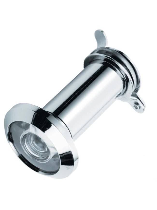 Door Viewer - Polished Chrome