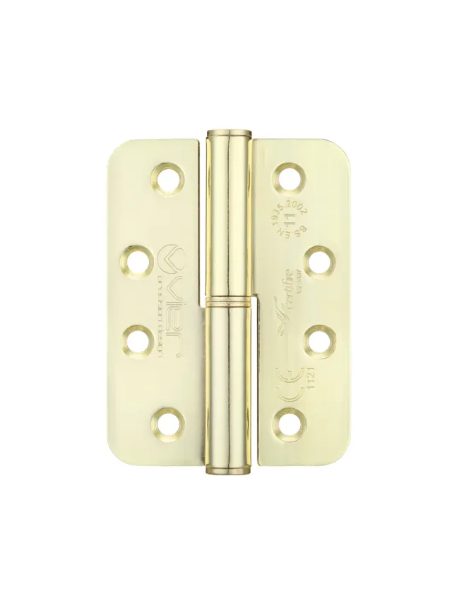 Zoo Hardware Grade 11 lift-off hinge - right hand - Brass