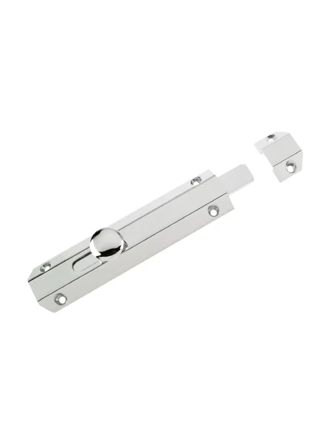 Zoo Hardware Surface Bolt 150mm - Polished Chrome
