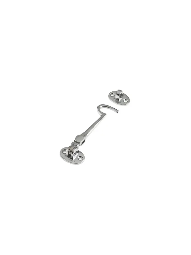 Zoo Hardware Cabin Hook (Lightweight) 4" - Chrome