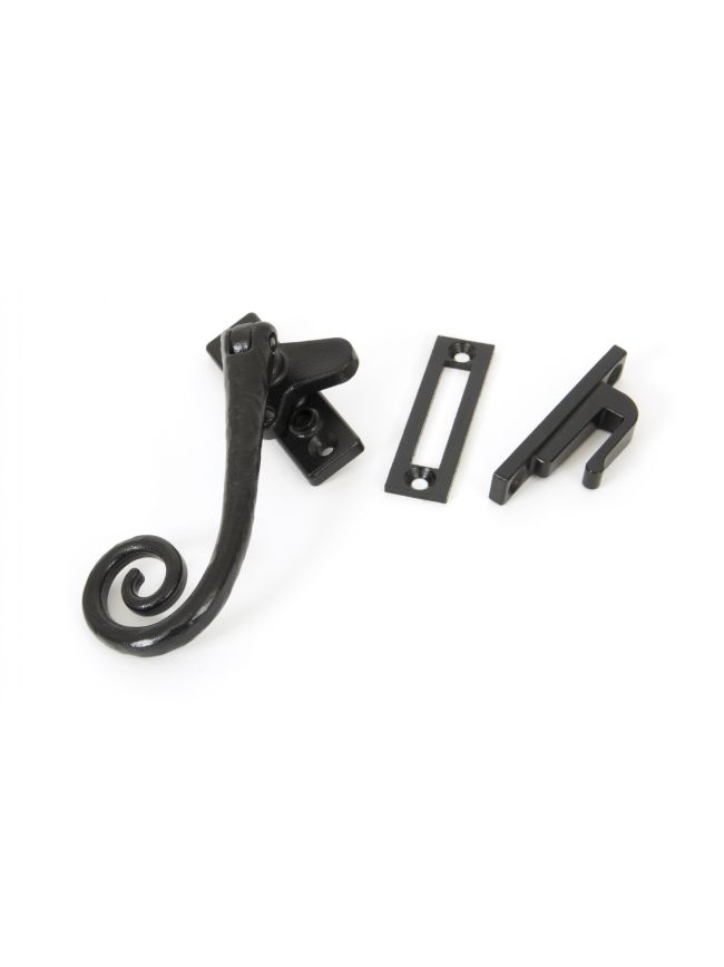 Black Locking Deluxe Monkeytail Fastener - LH