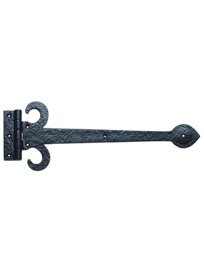 Sword Hinge 348mm - Black Antique