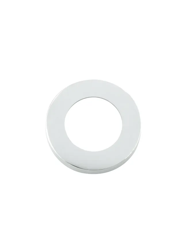 Zoo Hardware Spare round rose - Polished Chrome