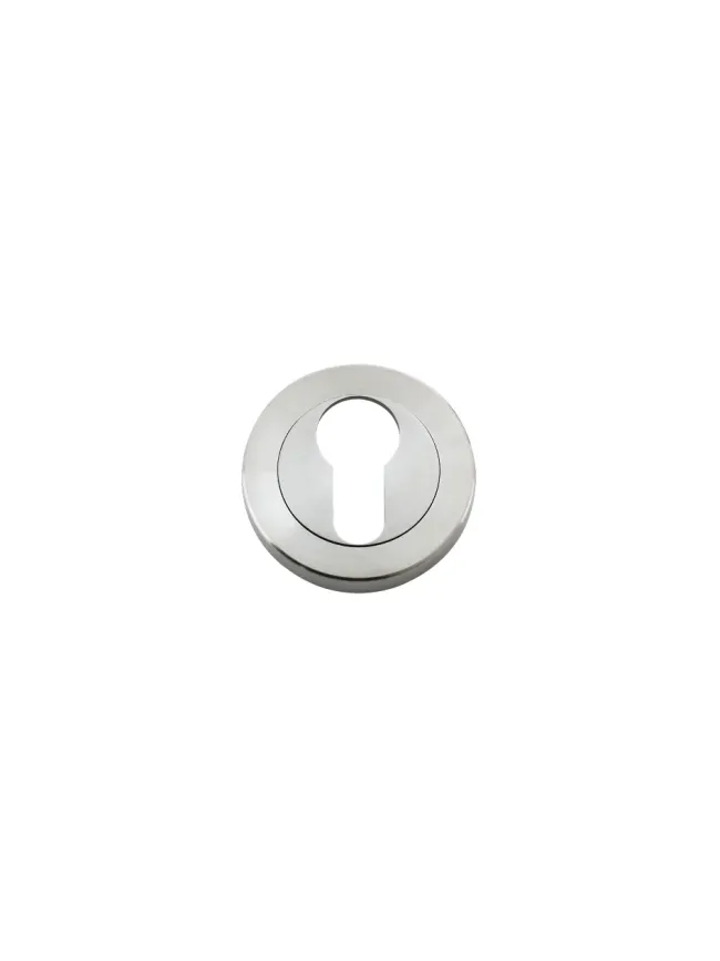 Zoo Hardware Euro Profile Escutcheon 50mm dia - Stainless Steel