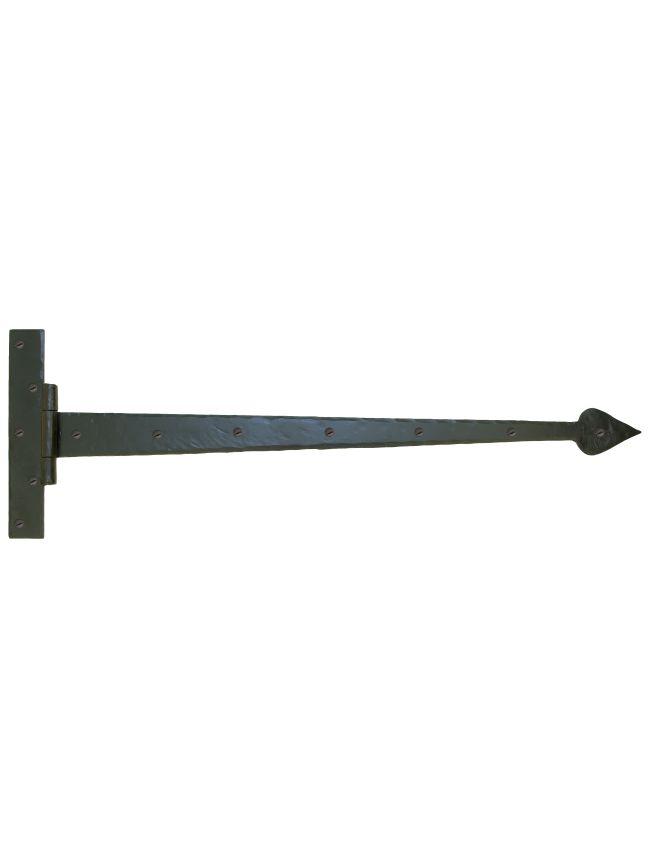 Black 36" Barn Door T Hinge (pair)