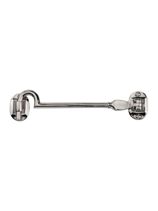 Heritage Brass Cabin Hook 6" Polished Nickel finish