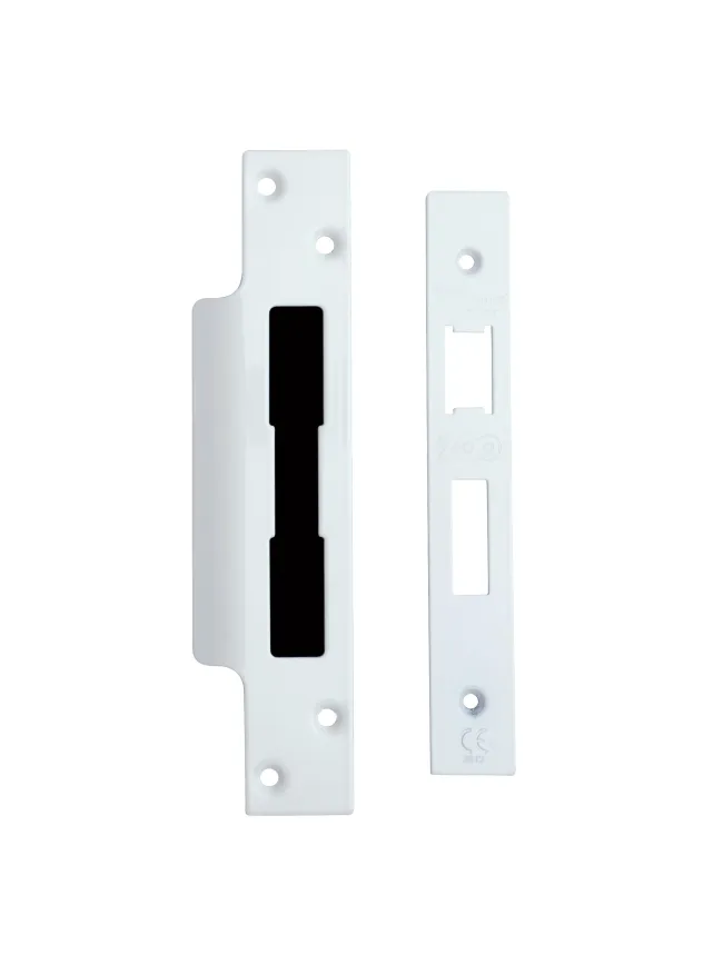 Zoo Hardware Spare Acc Pk for UK Sash Locks - contains Forend, Strike and Fixing Screws - White