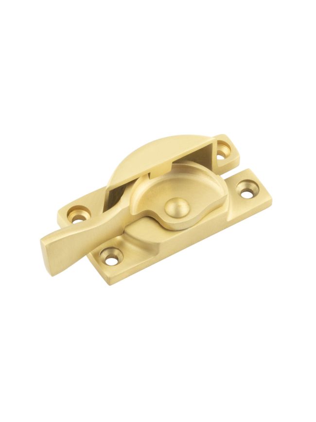 Burlington Fitch Fastener Satin Brass - By Frelan Hardware - BUR92SB