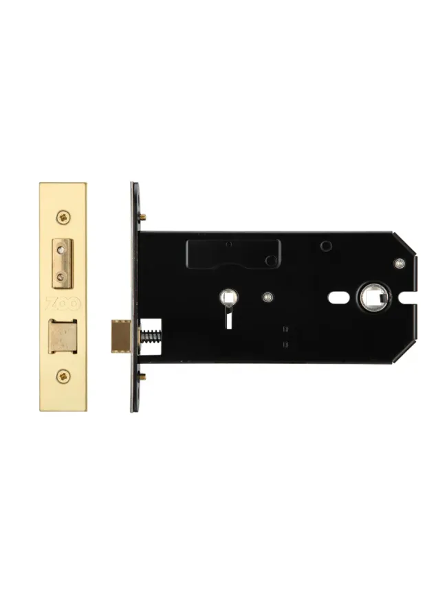 Zoo Hardware Horizontal Lock - 152mm - Bathroom Version