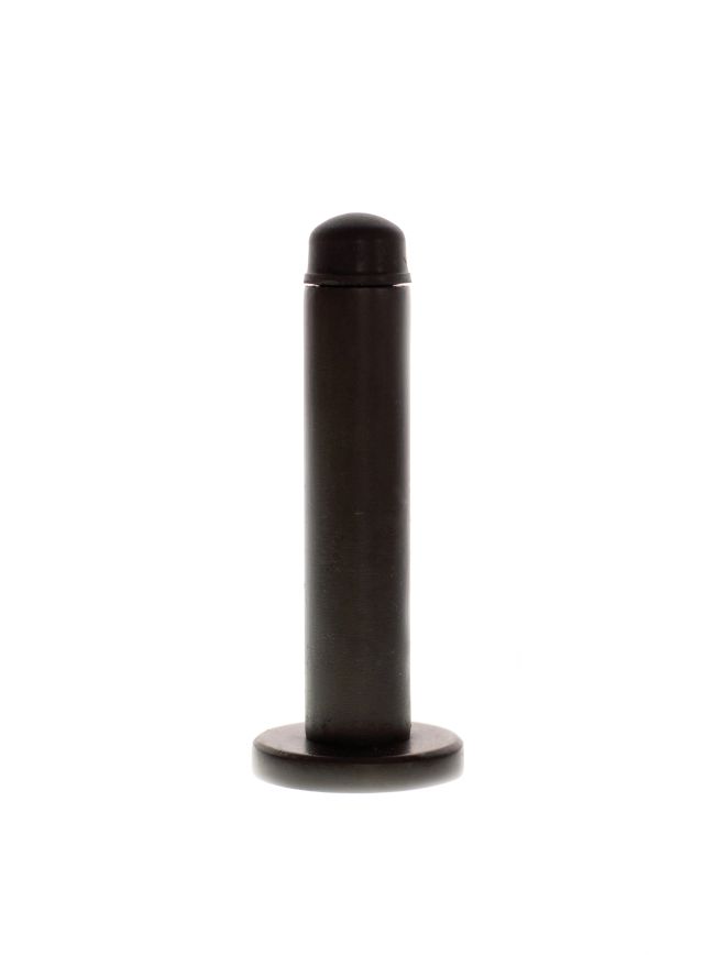 Atlantic Premium Wall Mounted Door Stop on Concealed Fix Rose - Urban Bronze