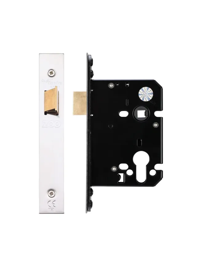 Zoo Hardware Upright Latch - 76mm C/W PVD Forend and Strike - Satin Stainless