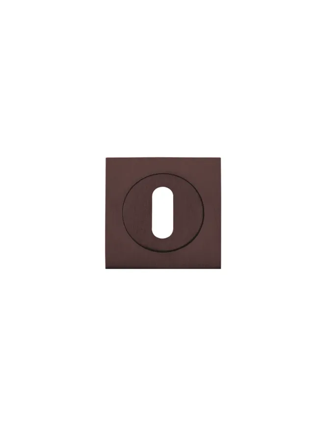 Zoo Hardware Square standard profile escutcheon - Etna Bronze