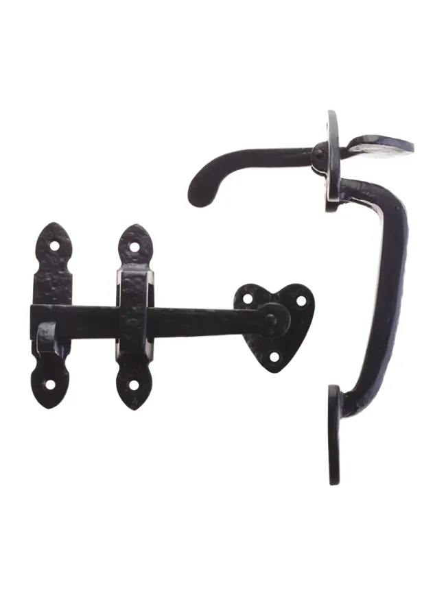 Zoo Hardware Thumb Latch - 6" - Black