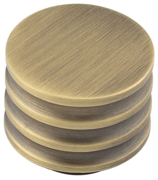 Sturt Cupboard Knobs 30mm Antique Brass - By Frelan Hardware - HOX430AB