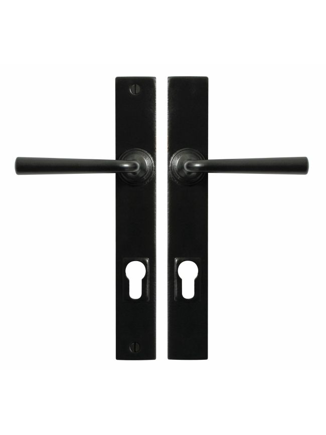 Padstow Multipoint Handle (Entry - Unsprung) - Flat Black
