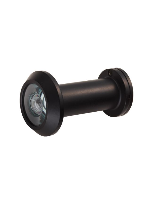 Door Viewer 180 Degree With Crystal Lens - Matt Black