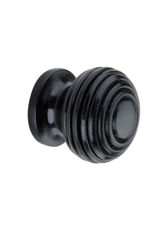 Ebonised Beehive Small Cupboard Knob
