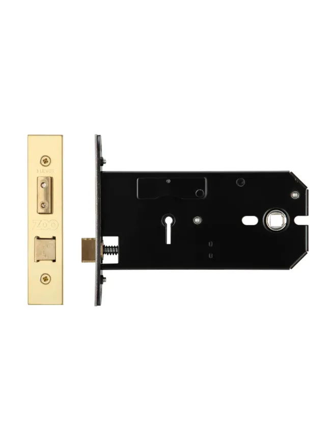 Zoo Hardware 3 Lever Horizontal Lock - 152mm