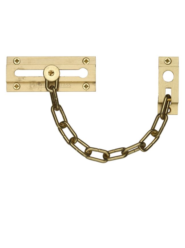 Heritage Brass Door Chain Satin Brass finish