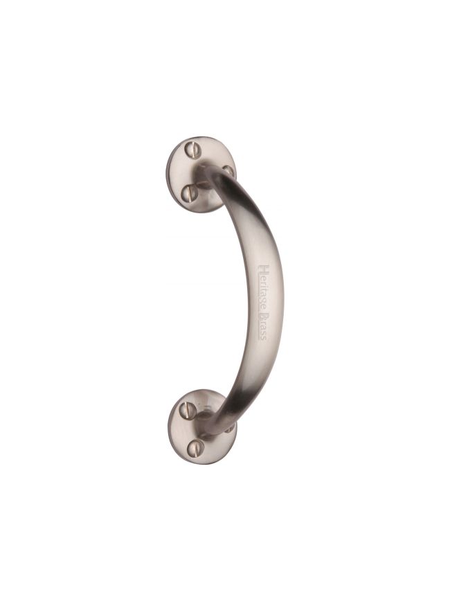 Heritage Brass Pull Handle Satin Nickel Finish