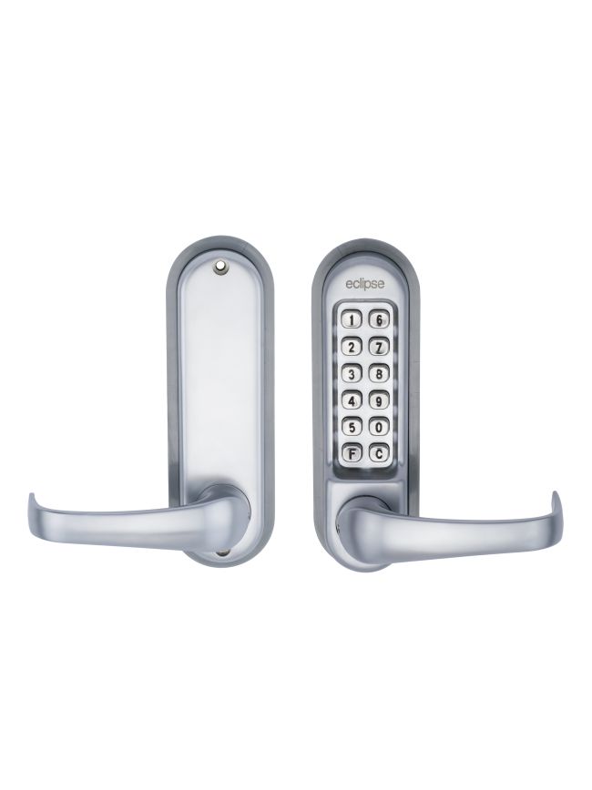 Eclipse 70261 - ED50 Heavy Duty Push Button Digital Lock - Satin Chrome