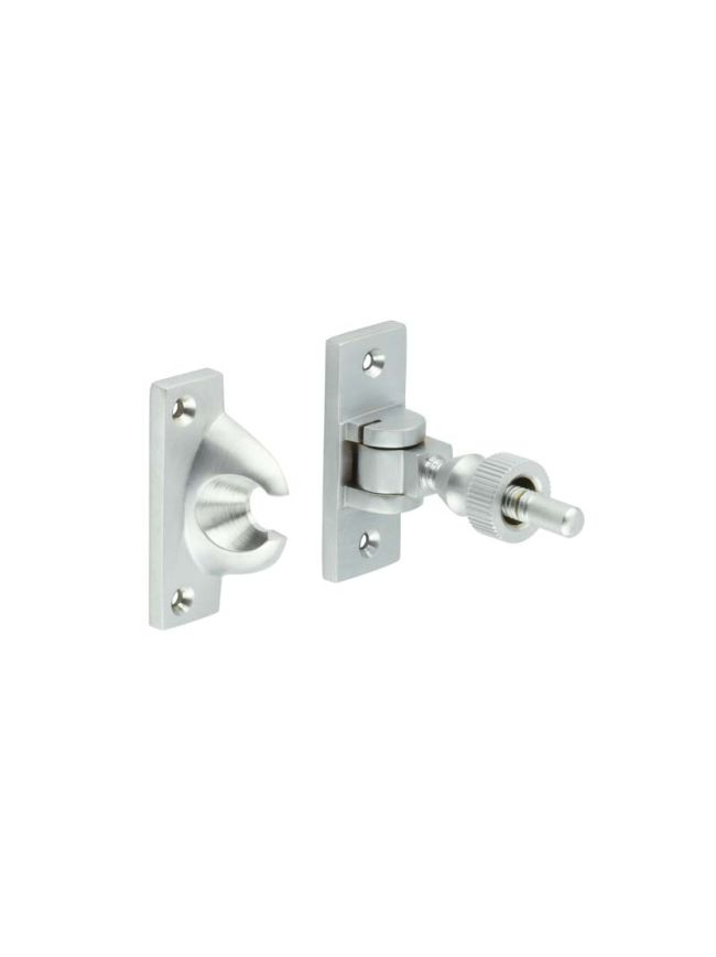 Jedo Brighton Fasteners 55mm Satin Chrome - By Frelan Hardware - JV88SC