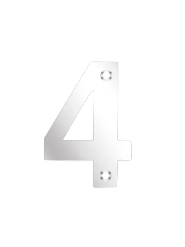 Zoo Hardware Numerals - Stainless Steel