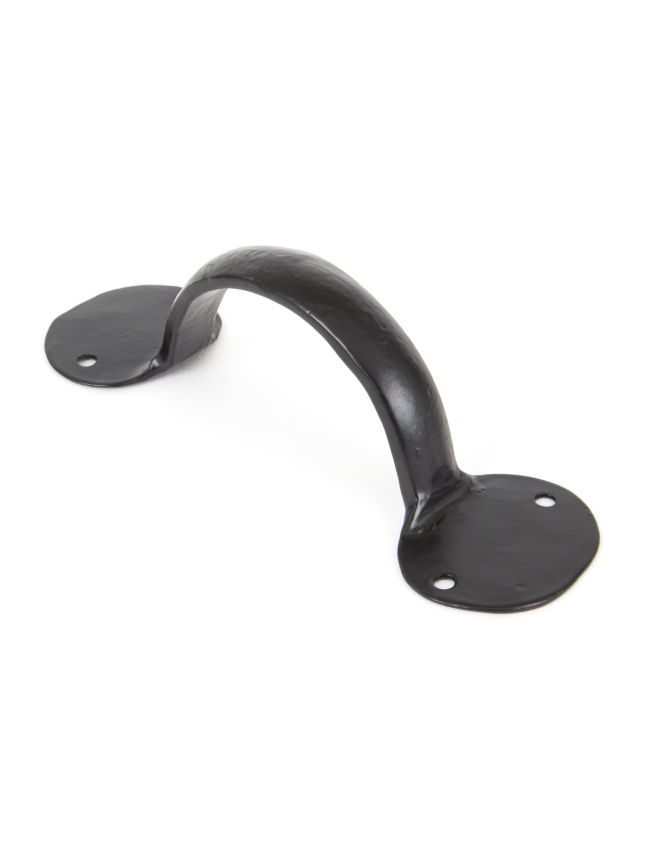 Black 6" Bean D Handle