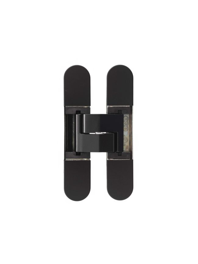 AGB Eclipse Fire Rated Adjustable Concealed Hinge - Matt Black (Each)