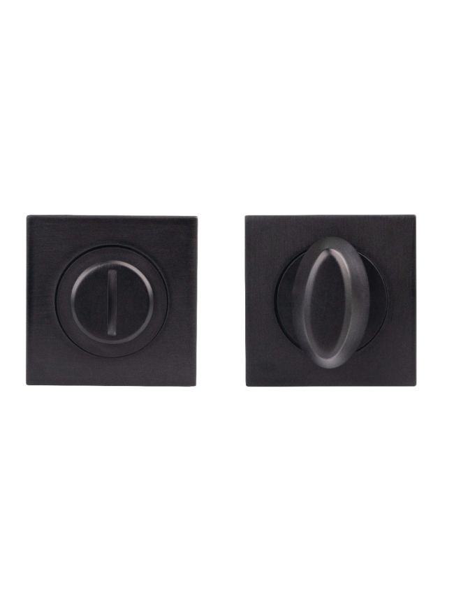 Serozzetta Square Turn And Release   - Matt Black