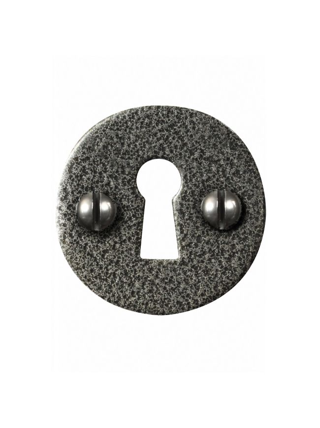Round Uncovered Escutcheon - Forged Steel