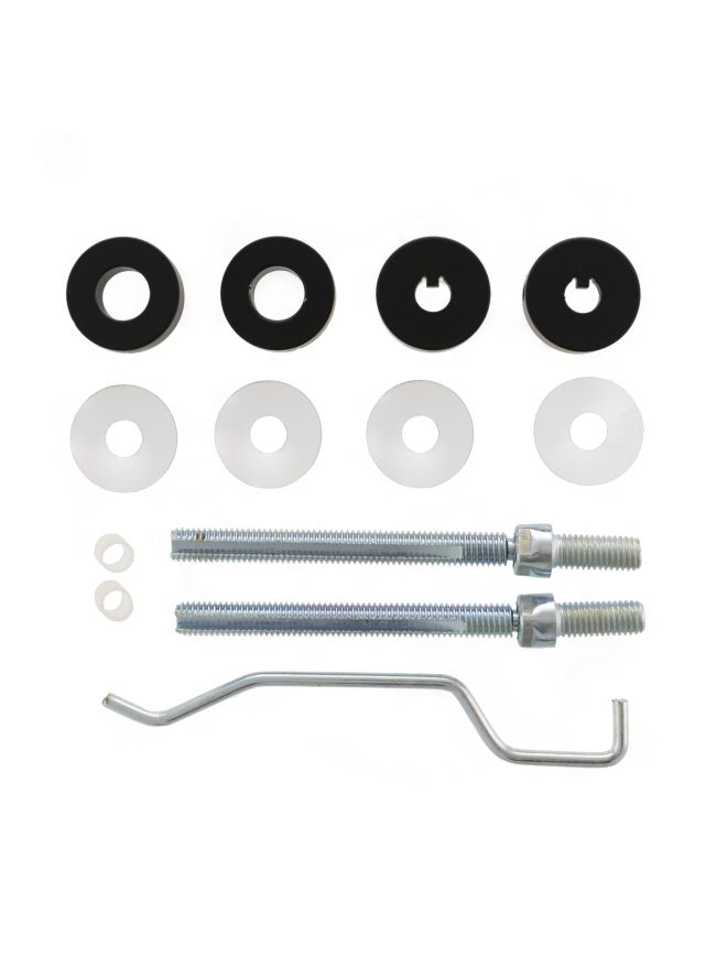 Atlantic Pull Handle Back to Back Fixing Kit 25mm - Matt Black