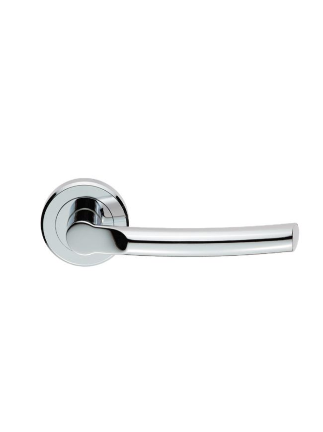 Serozzetta Nelson Lever On Rose - Polished Chrome