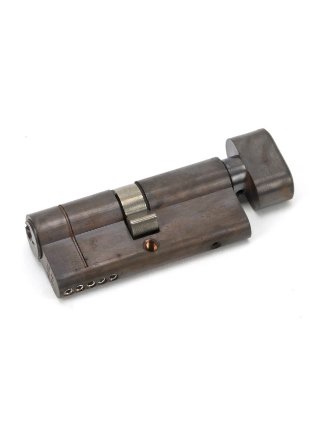 Aged Bronze 35/35 5pin Euro Cylinder/Thumbturn