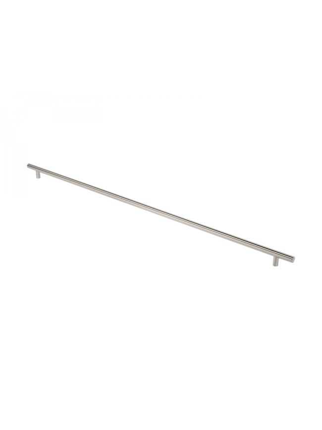 30mm Straight T Pull Handle 1630mm Centres - Satin Stainless Steel