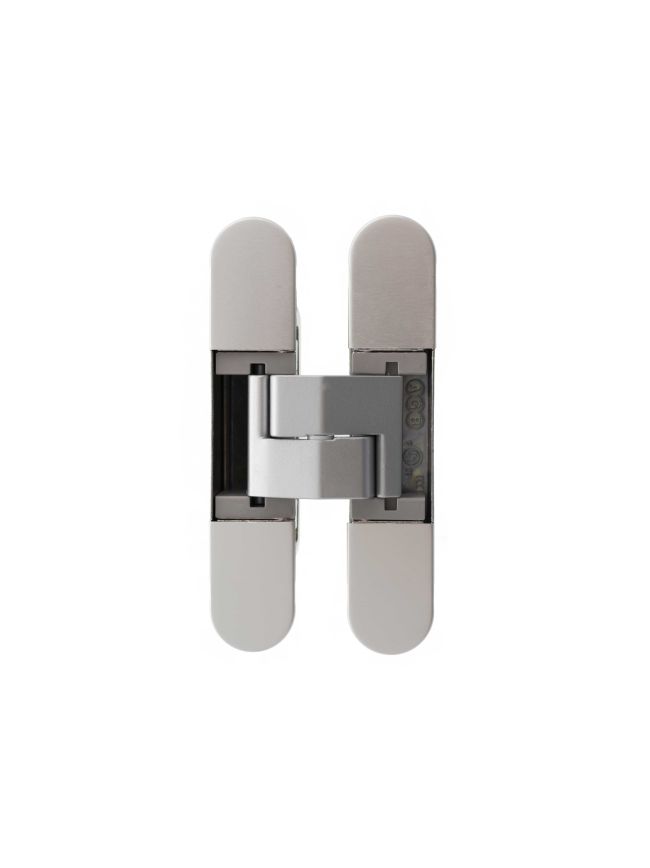 AGB Eclipse Fire Rated Adjustable Concealed Hinge - Satin Chrome (Each)