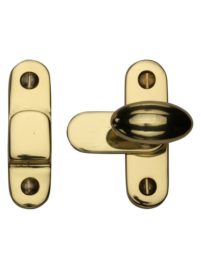Heritage Brass Showcase Fastener Polished Brass Finish