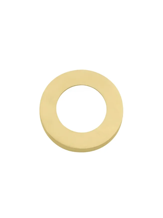 Zoo Hardware Spare round rose - Favo Satin Brass