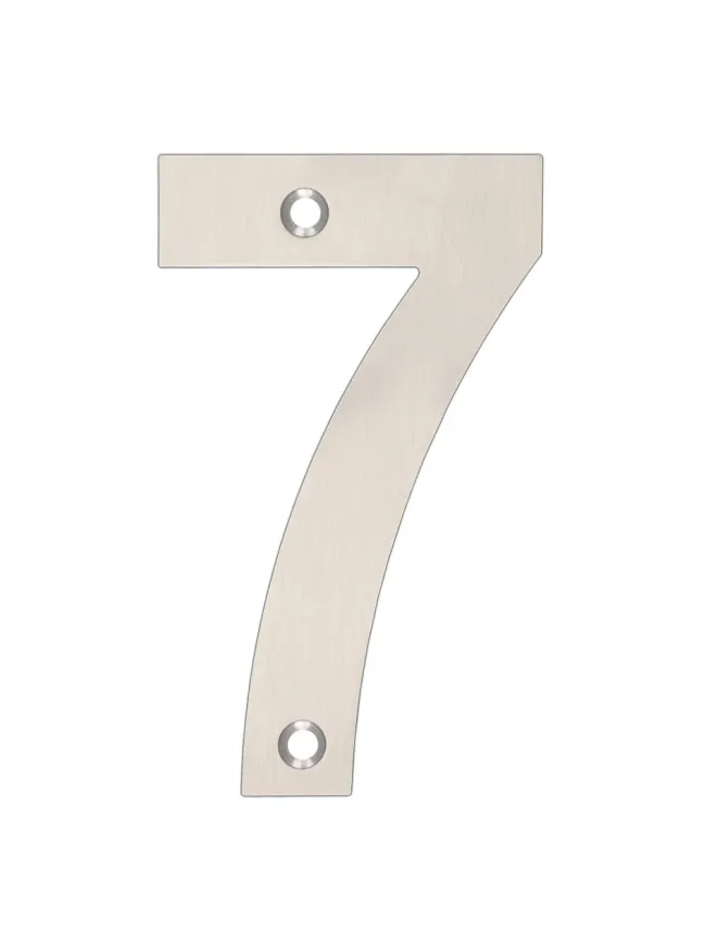 Zoo Hardware Numerals - Satin Stainless