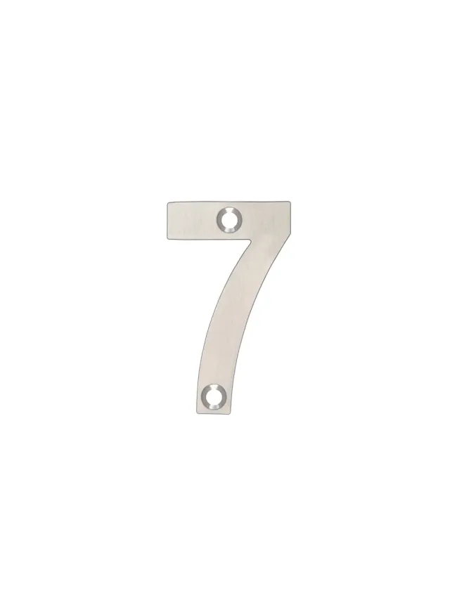 Zoo Hardware Numerals - 50mm - Polished Stainless