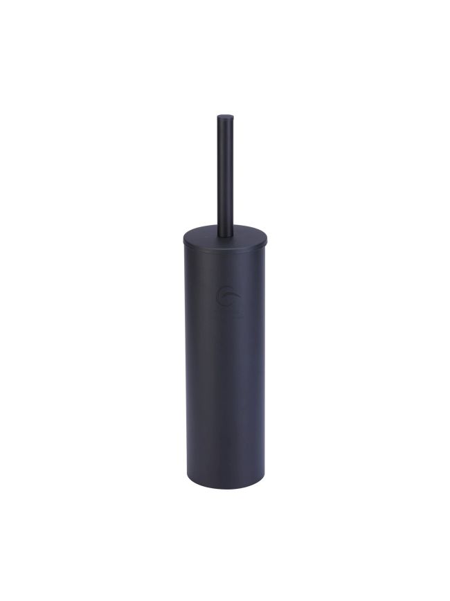 Oxford Toilet Brush and Holder set. Black finish