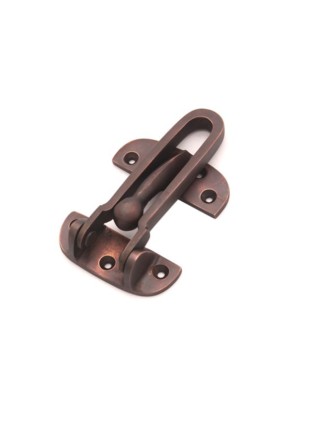 Brass Door Guard 105mm Aged Bronze