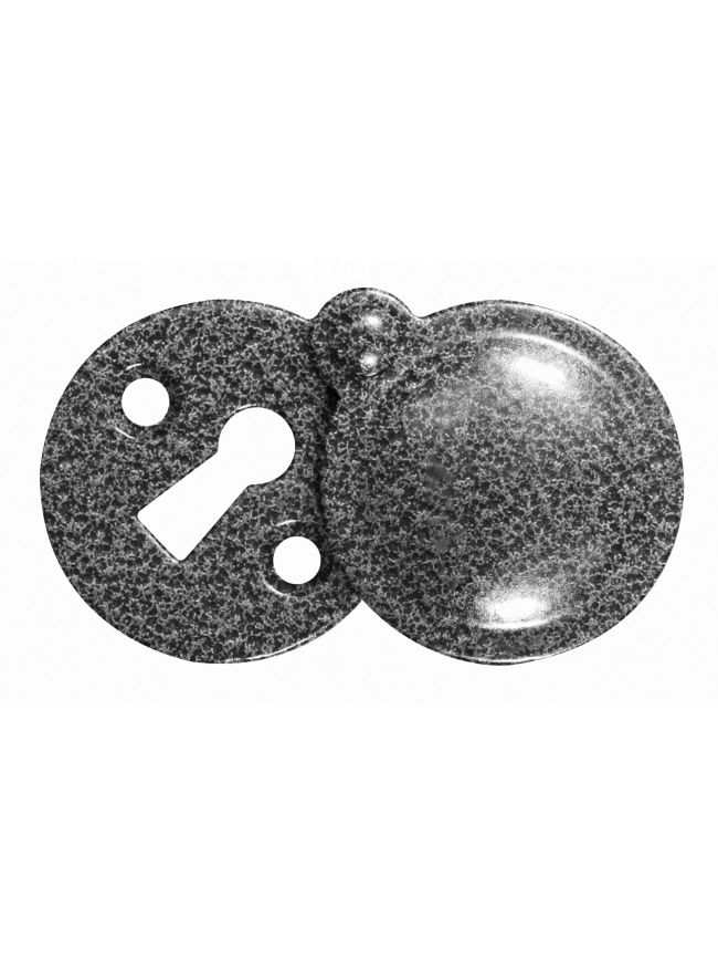 Round Covered Escutcheon - Forged Steel